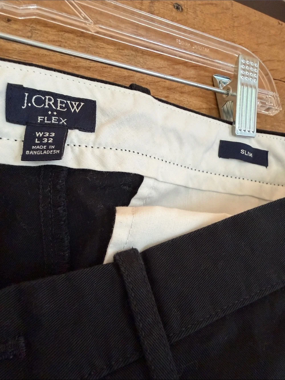 J. Crew tailored slim